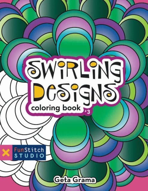 Geta Grama - Swirling Designs Coloring Book, E-bok