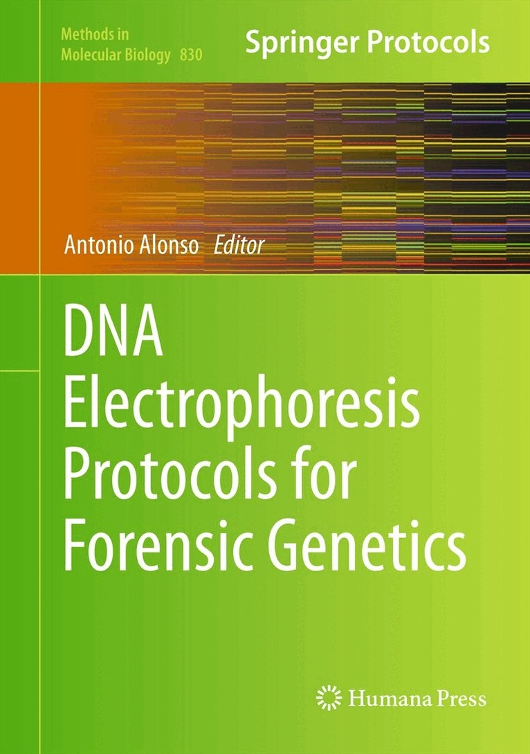 Antonio Alonso - DNA Electrophoresis Protocols for Forensic Genetics, Inbunden. Tillgänglighet: Lägg i varukorg