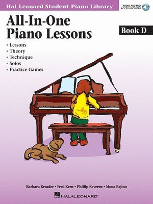 Fred Kern, Barbara Kreader - All-In-One Piano Lessons - Book D Piano Method Sheet Music Educational Piano Library Level 2 for Kids Students Technique Theory Solos Practice Games w, Häftad. Tillgänglighet: Lägg i varukorg