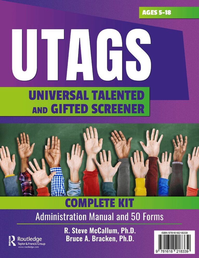M. Steve McCallum, Bruce Bracken - UTAGS Complete Kit. Tillgänglighet: Tillfälligt slut