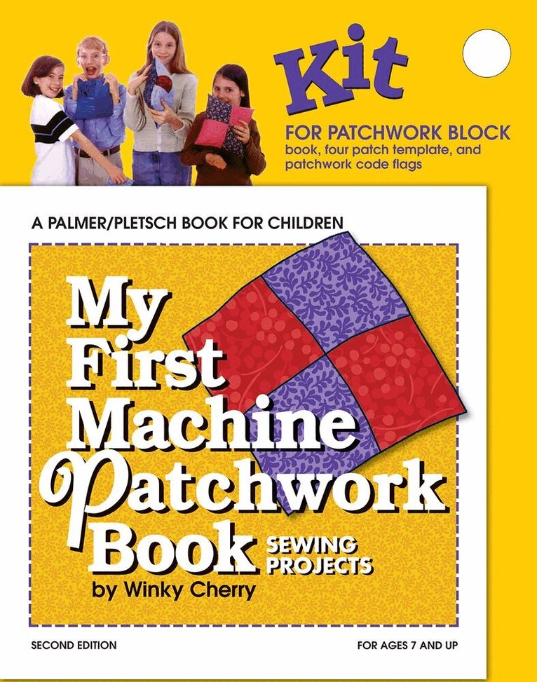 Winky Cherry - My First Machine Patchwork Book KIT, Häftad