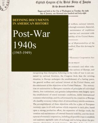 Salem Press, Michael Shally-Jensen - Post-War 1940s, Inbunden. Tillgänglighet: Tillfälligt slut