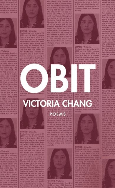 Victoria Chang - Obit, E-bok