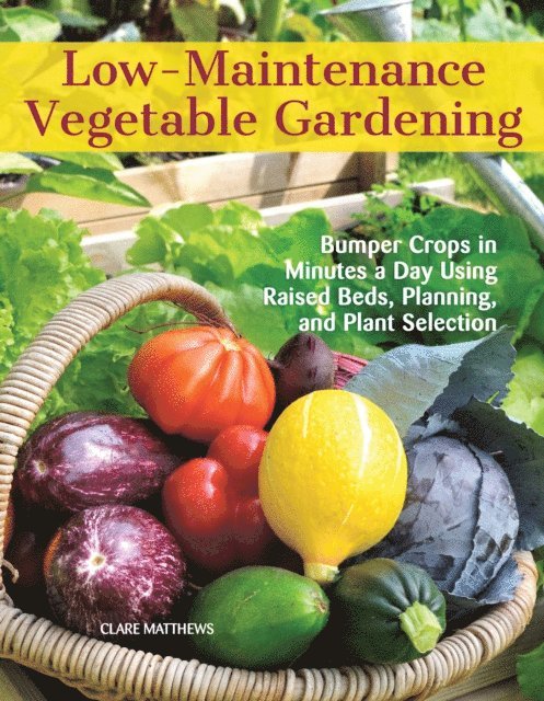 Clare Matthews - Low-Maintenance Vegetable Gardening, E-bok