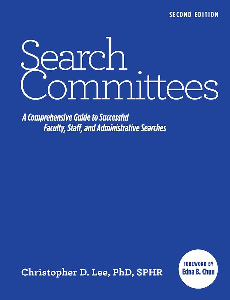 Christopher D. Lee - Search Committees, Inbunden
