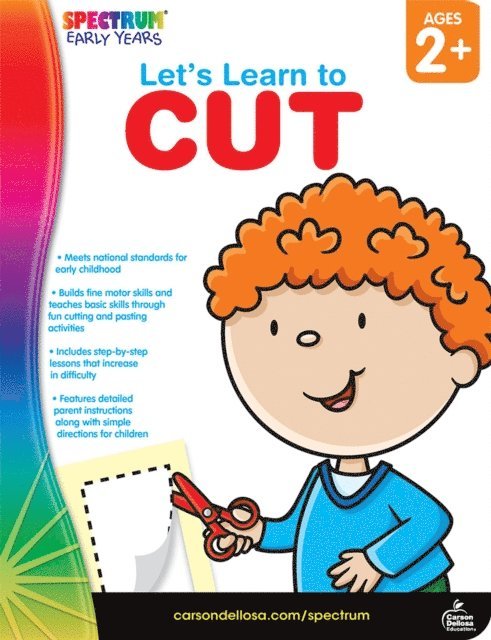 Spectrum - Let's Learn to Cut, Ages 2 - 5, E-bok