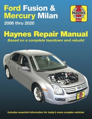 J. H. Haynes - Ford Fusion 2006-20 & Mercury Milan 2006-11, Häftad