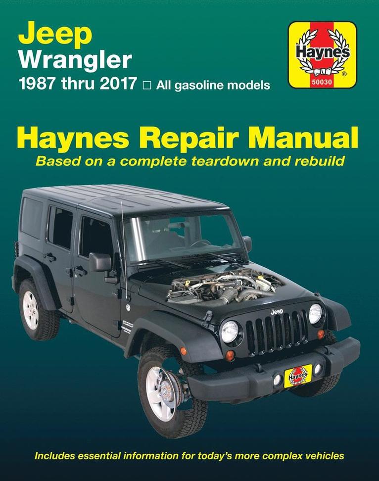 Haynes Publishing - Jeep Wrangler ('87-'17), Häftad