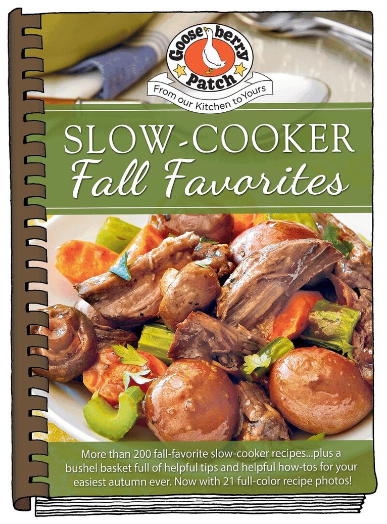 Gooseberry Patch - Slow-Cooker Fall Favorites, Inbunden