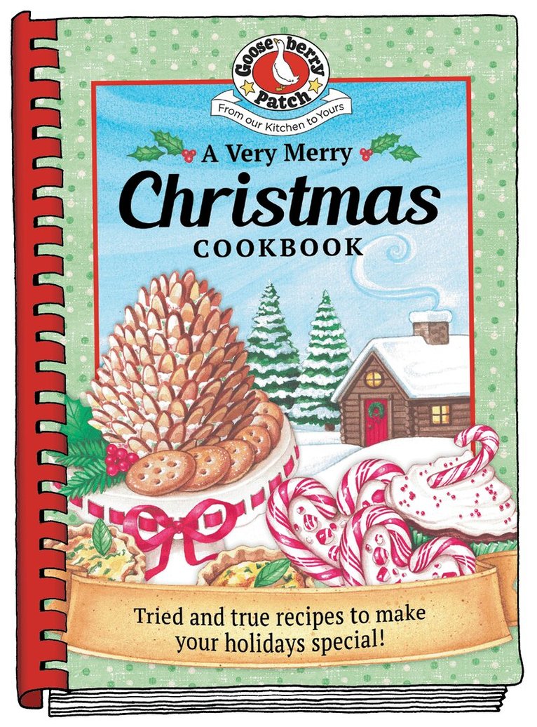 Gooseberry Patch - Very Merry Christmas Cookbook, Inbunden