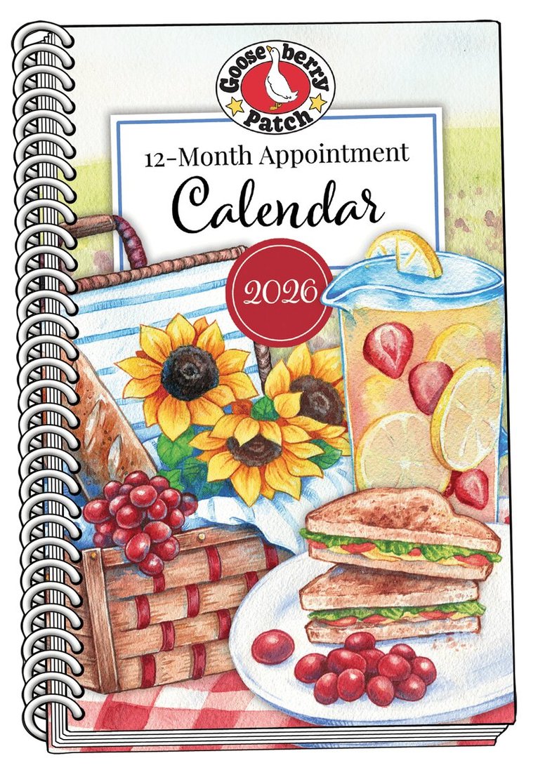 Gooseberry Patch - 2026 Gooseberry Patch Appointment Calendar, Häftad