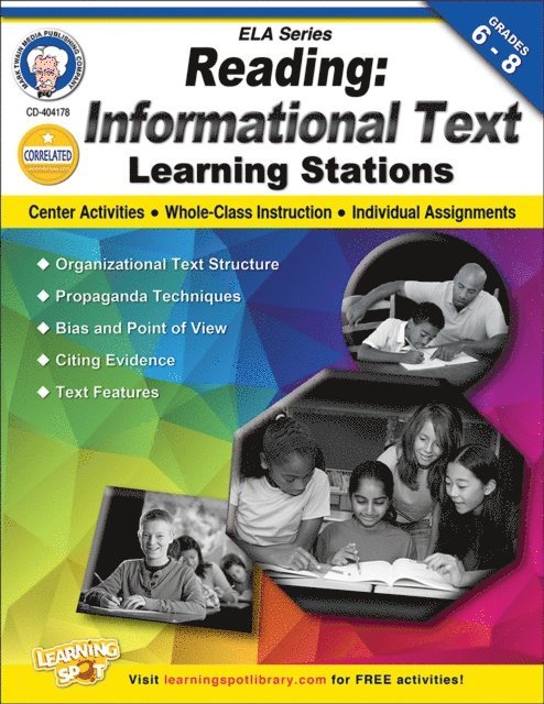 Suzanne Myers, Schyrlet Cameron - Reading, Grades 6 - 8, E-bok