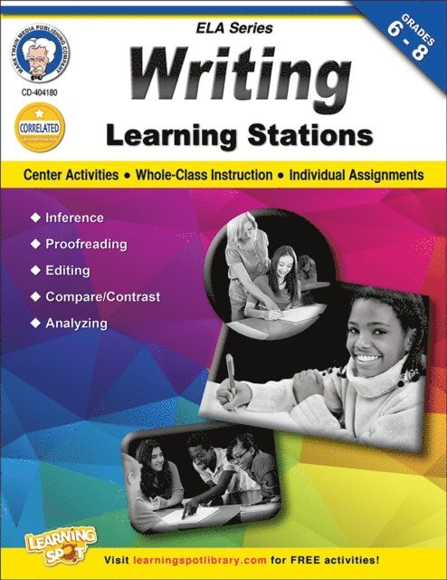 Suzanne Myers, Schyrlet Cameron - Writing Learning Stations, Grades 6 - 8, E-bok