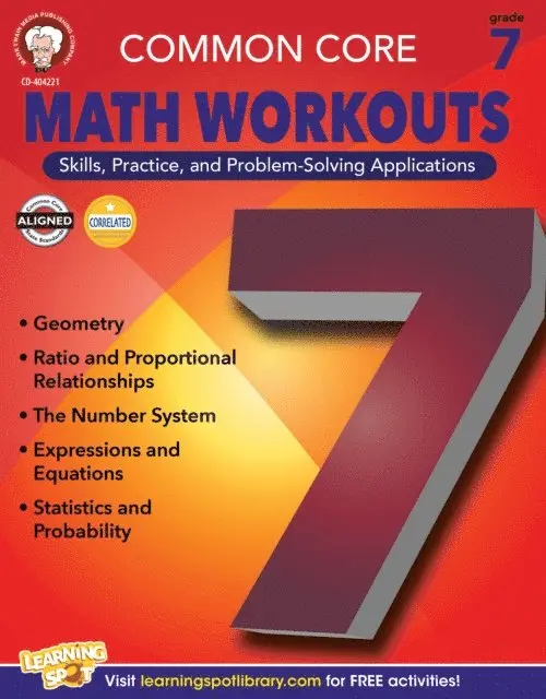 Keegen Gennuso, Karise Mace - Common Core Math Workouts, Grade 7, E-bok. Tillgänglighet: Lägg i varukorg