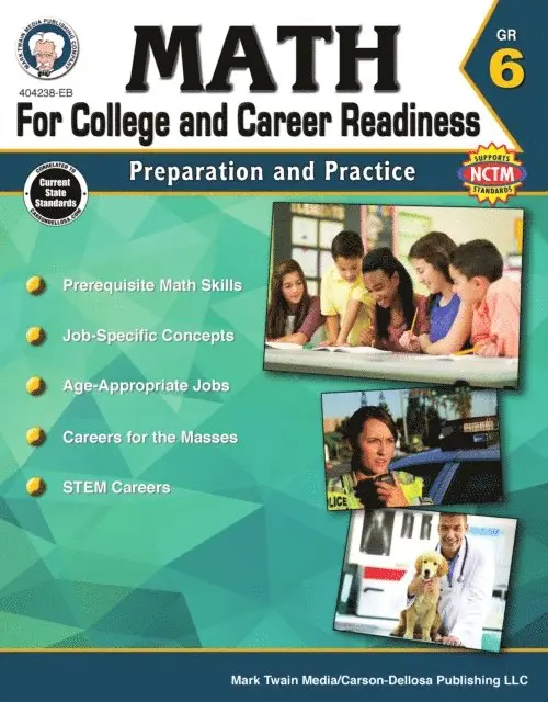 Amy Jones-Lewis, Stephen Fowler, Karise Mace, Christine Henderson - Math for College and Career Readiness, Grade 6, E-bok. Tillgänglighet: Lägg i varukorg