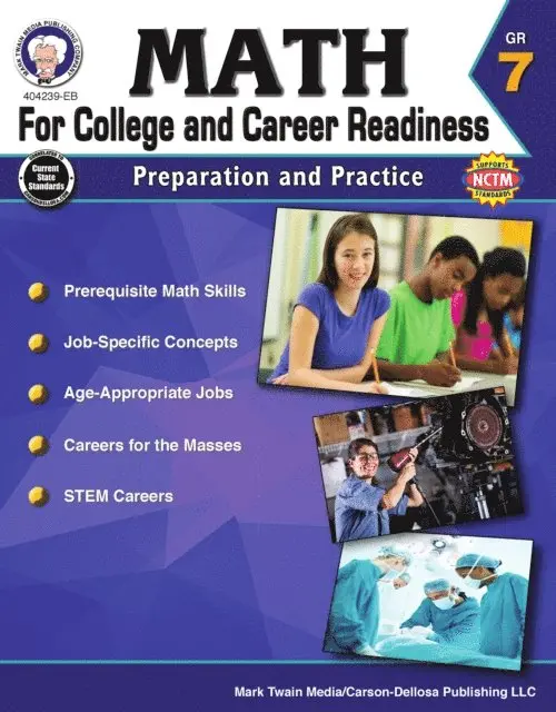 Amy Jones-Lewis, Stephen Fowler, Karise Mace, Christine Henderson - Math for College and Career Readiness, Grade 7, E-bok. Tillgänglighet: Lägg i varukorg