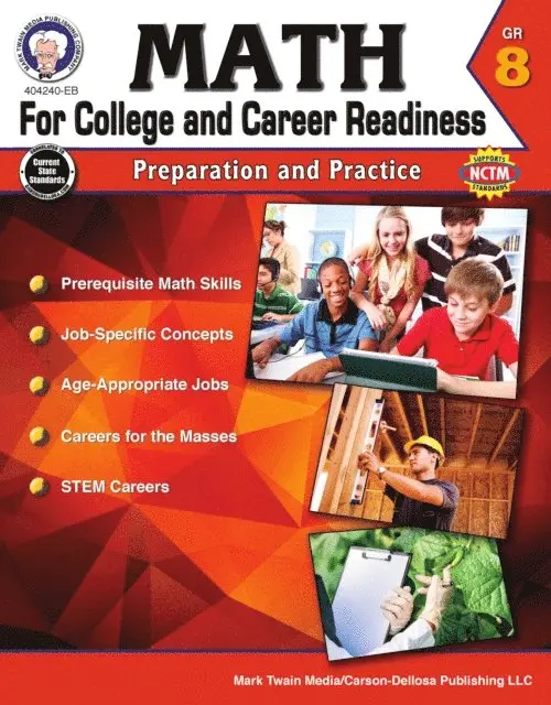 Amy Jones-Lewis, Stephen Fowler, Karise Mace, Christine Henderson - Math for College and Career Readiness, Grade 8, E-bok. Tillgänglighet: Lägg i varukorg