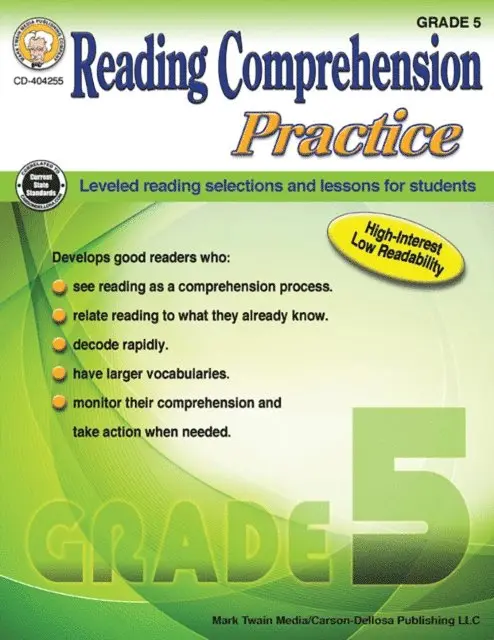 Janet P Sitter - Reading Comprehension Practice, Grade 5, E-bok. Tillgänglighet: Lägg i varukorg