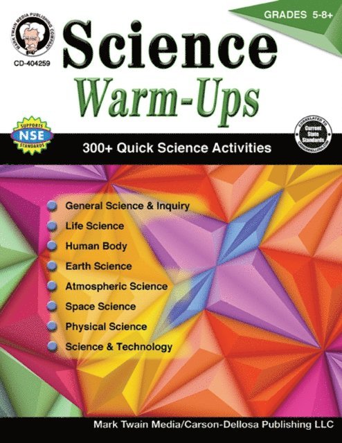 Gary Raham, Carolyn Craig, Schyrlet Cameron, Linda Armstrong - Science Warm-Ups, Grades 5 - 8, E-bok