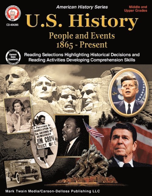 George R. Lee, Suzanne Myers, Schyrlet Cameron - U.S. History, Grades 6 - 12, E-bok