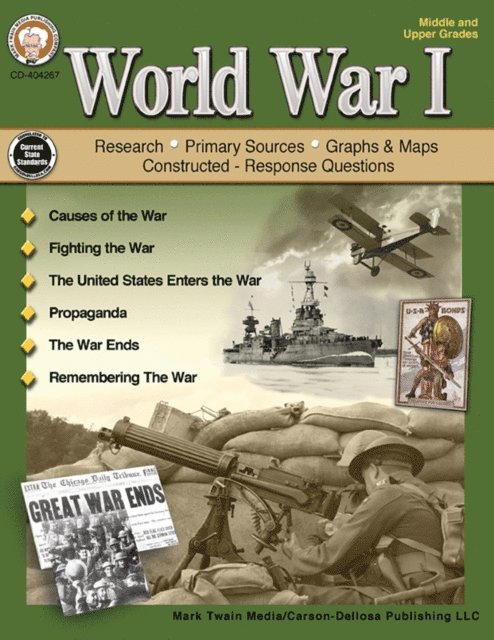 Janie Doss - World War I, Grades 6 - 12, E-bok