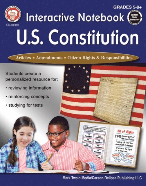 Schyrlet Cameron, George R. Lee - Interactive Notebook: U.S. Constitution, Grades 5 - 12, E-bok