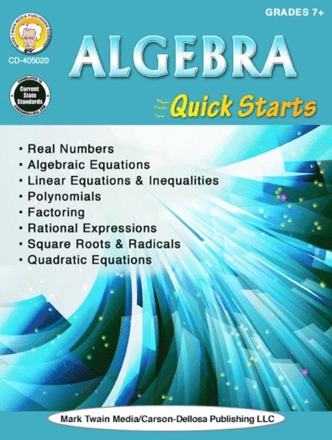 Wendi Silvano - Algebra Quick Starts, Grades 7 - 12, E-bok