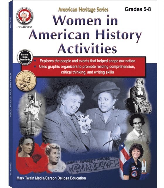 Women in American History Activities, Grades 5 - 8