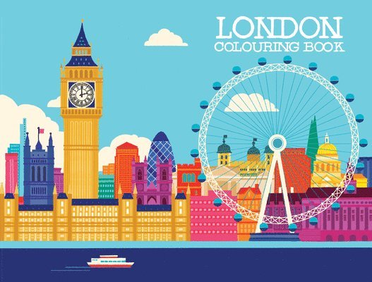 Min Heo - London Coloring Book, Häftad