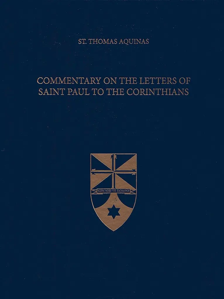 Thomas Aquinas - Commentary on the Letters of Saint Paul to the Corinthians, Inbunden. Tillgänglighet: Lägg i varukorg