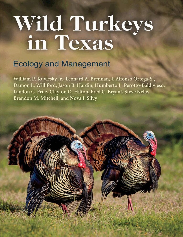 Leonard A. Brennan, José Alfonso Ortega-Santos, Damon L. Williford, Jason B. Hardin, Humberto L. Perotto-Baldivieso, Landon Fritz, Clayton D. Hilton, Fred C. Bryant, Stephan A. Nelle, Brandon M. Mitchell, Nova Silvy, William P. Kuvlesky - Wild Turkeys in Texas, Inbunden. Tillgänglighet: Tillfälligt slut