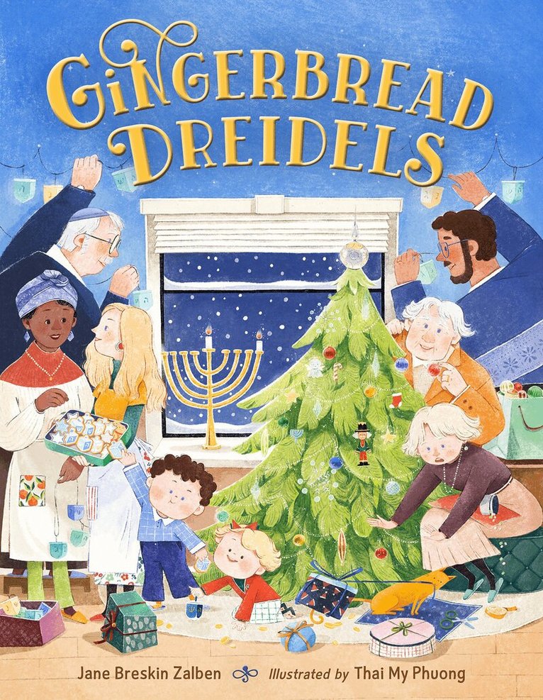 Jane Breskin Zalben, Thai Phuong - Gingerbread Dreidels, Inbunden