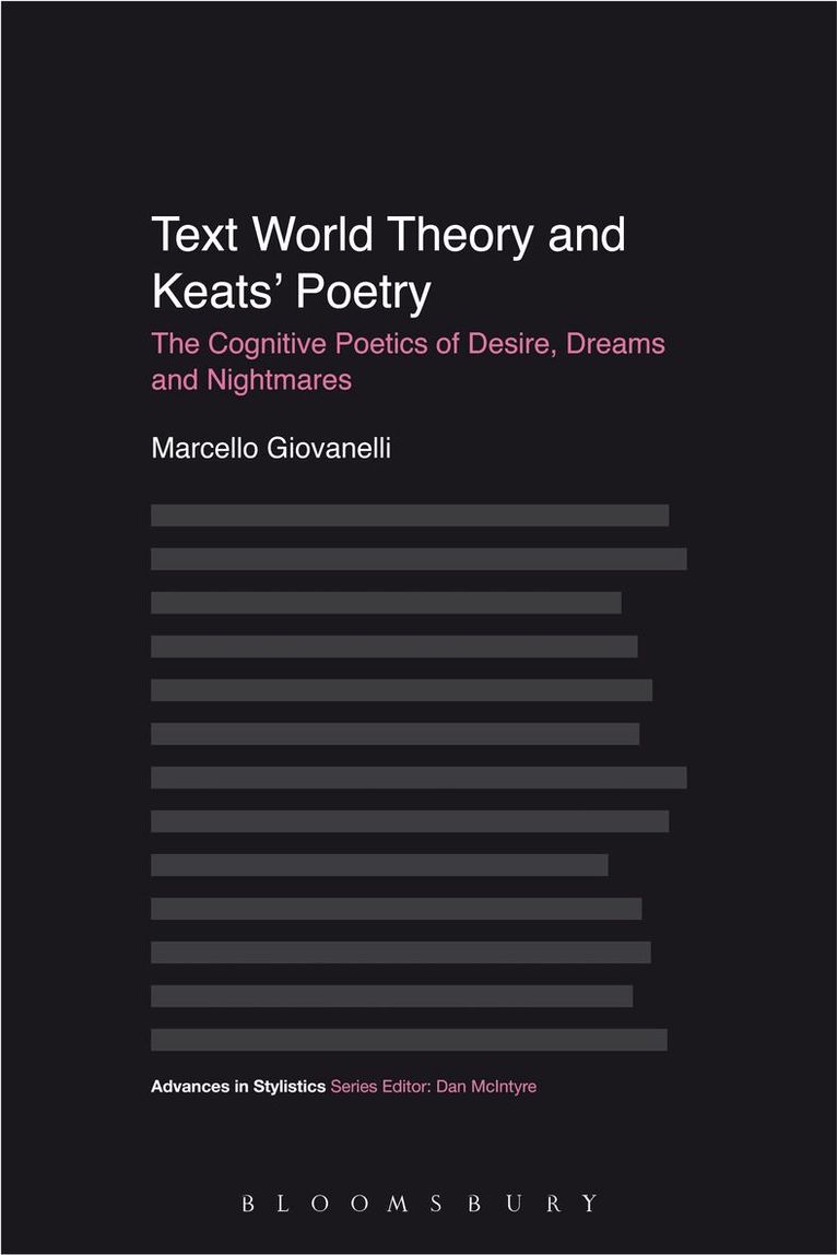 Marcello Giovanelli, Dan McIntyre - Text World Theory and Keats' Poetry, Inbunden