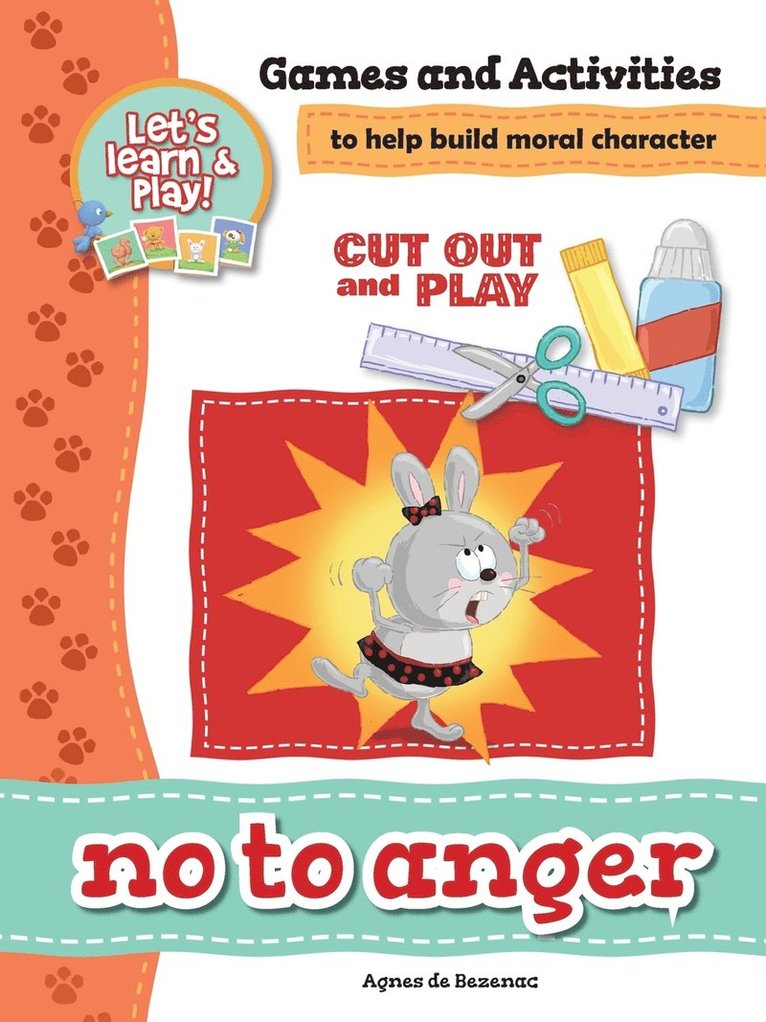 Agnes De Bezenac, Salem De Bezenac - No To Anger - Games and Activities, Häftad
