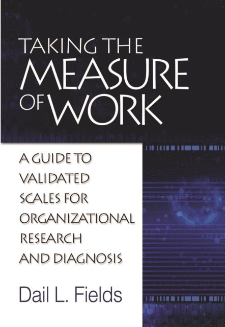 Dail L. Fields - Taking the Measure of Work, E-bok