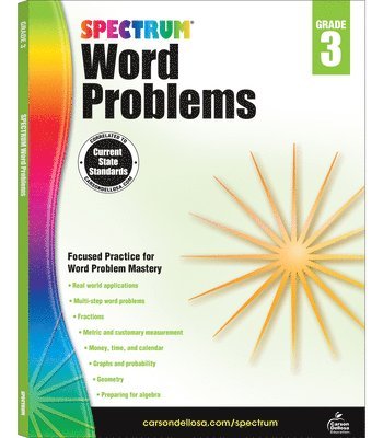 Spectrum - Word Problems, Grade 3: Volume 76, Häftad