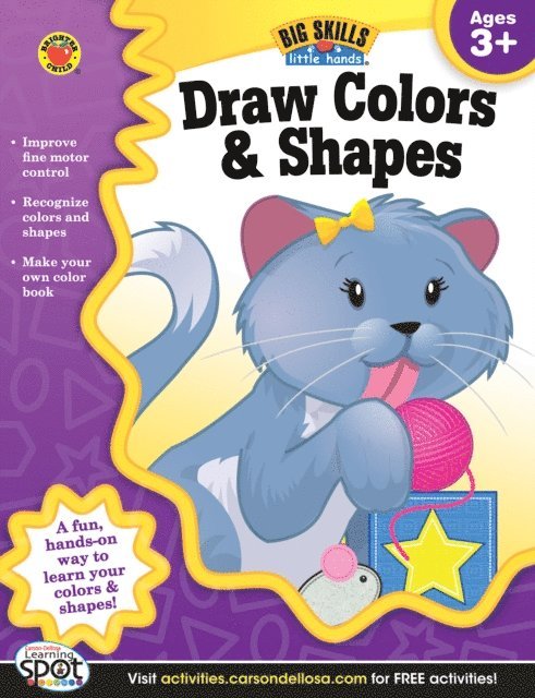 Draw Colors & Shapes, Ages 3 - 5