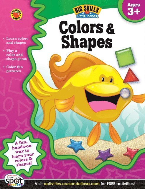 Colors & Shapes, Ages 3 - 5