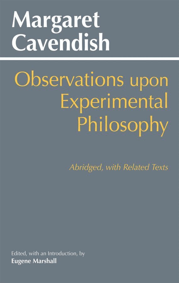 Margaret Cavendish, Gwendolyn Marshall - Observations upon Experimental Philosophy, Abridged, Häftad
