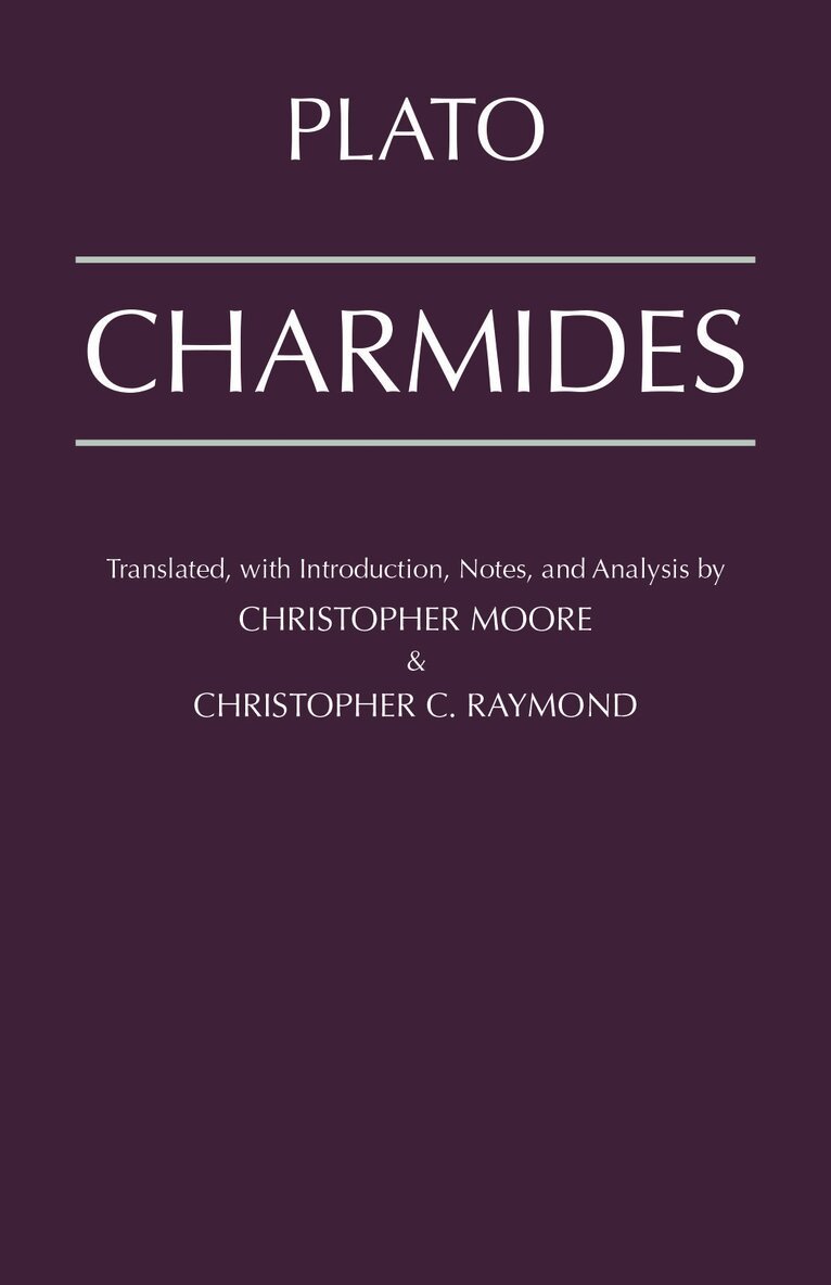 Plato - Charmides, Inbunden