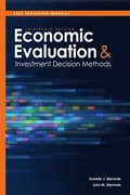 Self Teaching Manual, Economic Evaluation and Investment Decision Methods