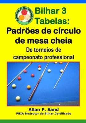 Bilhar 3 Tabelas - Padrões de círculo de mesa cheia