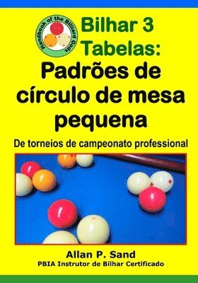 Bilhar 3 Tabelas - Padrões de círculo de mesa pequena