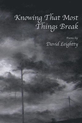 David Leightty - Knowing That Most Things Break, Häftad