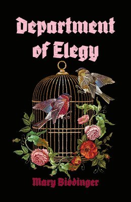 Mary Biddinger - Department of Elegy, Häftad