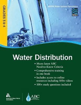 American Water Works Association - WSO Water Distribution, Grades 3 & 4, Häftad