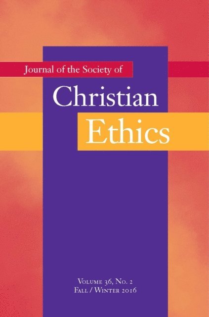Tobias Winright, Mark Allman - Journal of the Society of Christian Ethics, E-bok