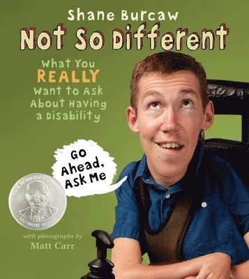 Shane Burcaw - Not So Different, Inbunden. Tillgänglighet: Lägg i varukorg