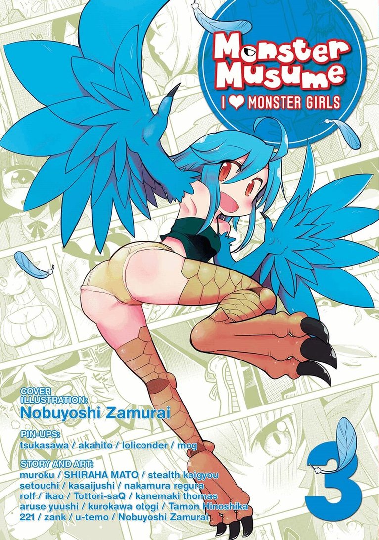Okayado - Monster Musume: I Heart Monster Girls Vol. 3, Häftad