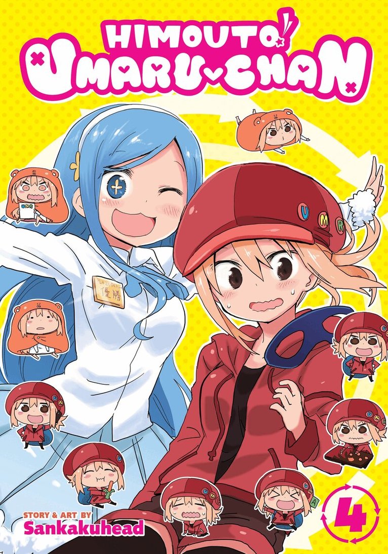 Sankakuhead - Himouto! Umaru-chan Vol. 4, Häftad